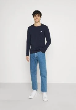 Guess Core- Long Sleeved Top - Blue Navy -Guess Apparel a4b065a136944a9b8c2078f57b2e7d6e