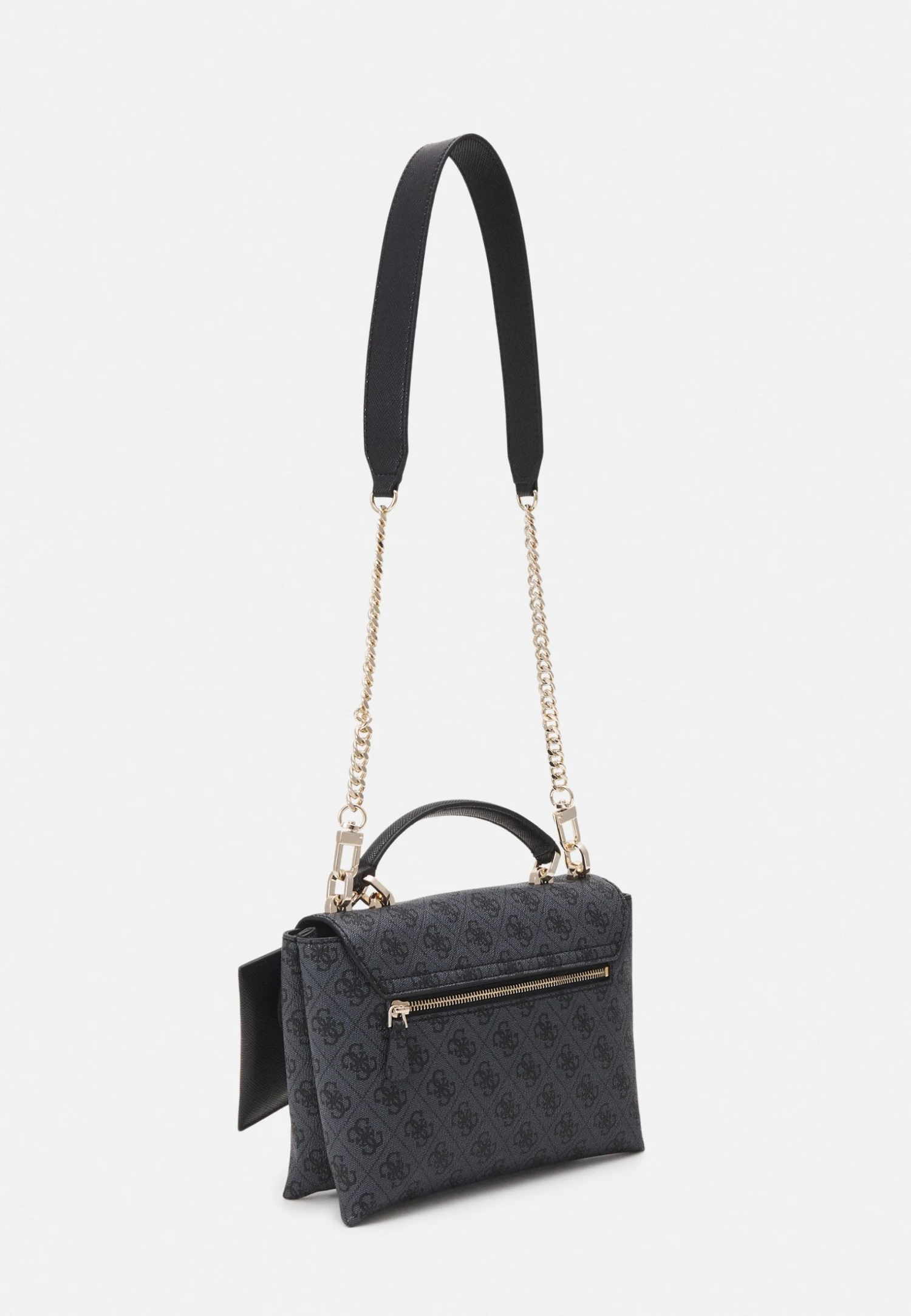 Guess Eco Craig Top Handle Flap - Across Body Bag - Coal 4 Guess Eco Craig Top Handle Flap - Across Body Bag - Coal - Image 2