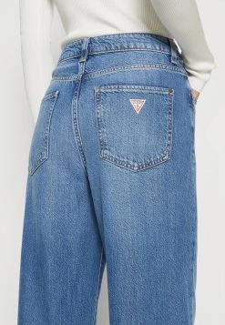 Guess Ankle Wide Leg - Relaxed Fit Jeans - Blue Wash -Guess Apparel a56010afb0fa45d09d415f56be4f705b
