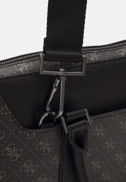 Guess Vezzola Doc Case Unisex - Briefcase - Dark Black -Guess Apparel a5fe7b9134da4b51b8c6cdbe9c4dd667