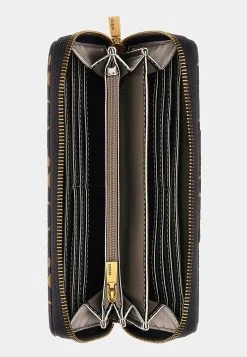 Guess Eco Brenton Slg Lrg Zip Around - Wallet - Brown Logo -Guess Apparel a87aee65a1754c57b57c7cbc56dc085c