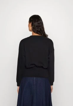 Guess Corset Logo - Sweatshirt - Jet Black -Guess Apparel a992274469d5467999fbcacee3b1fd30