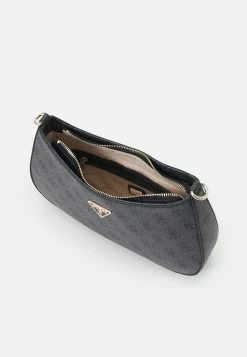 Guess Noelle Top Zip Shoulder Bag - Handbag - Coal Logo -Guess Apparel a9c28cb070ca4bf7911c12945fbc63c7