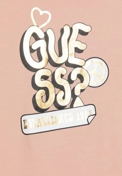 Guess Junior - Long Sleeved Top - Summer Light Pink -Guess Apparel a9c86246827d4d55ac9740ce60f83a35