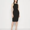 Guess Ernestine Knot- Shift Dress - Jet Black -Guess Apparel aaffc21b0c884793ab3139a29bc56cf5