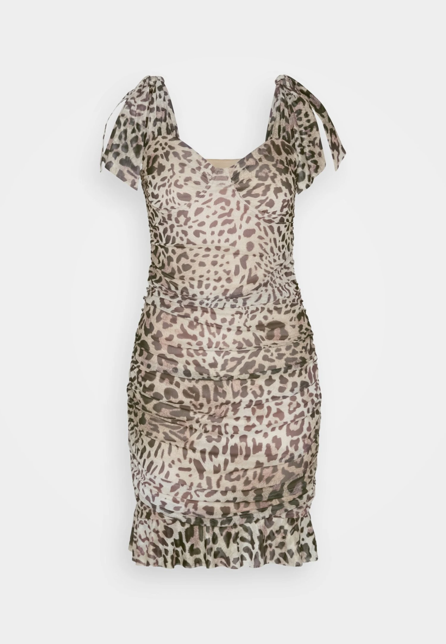 Guess Tecla Bow Dress - Shift Dress - Beige 7 Guess Tecla Bow Dress - Shift Dress - Beige - Image 5