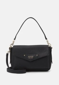 Guess Brenton Flap- Across Body Bag - Black