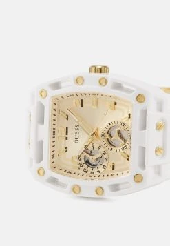 Guess Phoenix Exclusive - Chronograph Watch - White/Champagne Sunray -Guess Apparel ae0fad64ec084ba499508f3c79b86a47