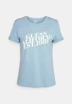 Guess Aurelia Tee - Print T-Shirt - Sky Dusk