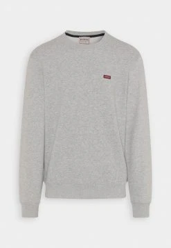 Guess Logo Patch - Sweatshirt - Light Stone Heather -Guess Apparel af10f2b073bb463ba9687594210a09c1