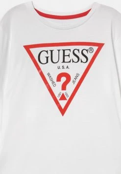 Guess Junior Core - Long Sleeved Top - True White -Guess Apparel b05eebf231044b189f62c334e01f868f