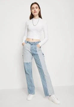 Go Sarah Colorblock Carpenters - Relaxed Fit Jeans - Rufus Lt Wash 11 Go Sarah Colorblock Carpenters - Relaxed Fit Jeans - Rufus Lt Wash -Guess Apparel b2a9b21b85ac4621a6935bcc6846422d
