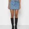 Go Elle Denim Belt S; Go Elle Denim Belt Skirt - Mini Skirt -Guess Apparel b2bc099d11f340ad9195b9407f3ed8bc