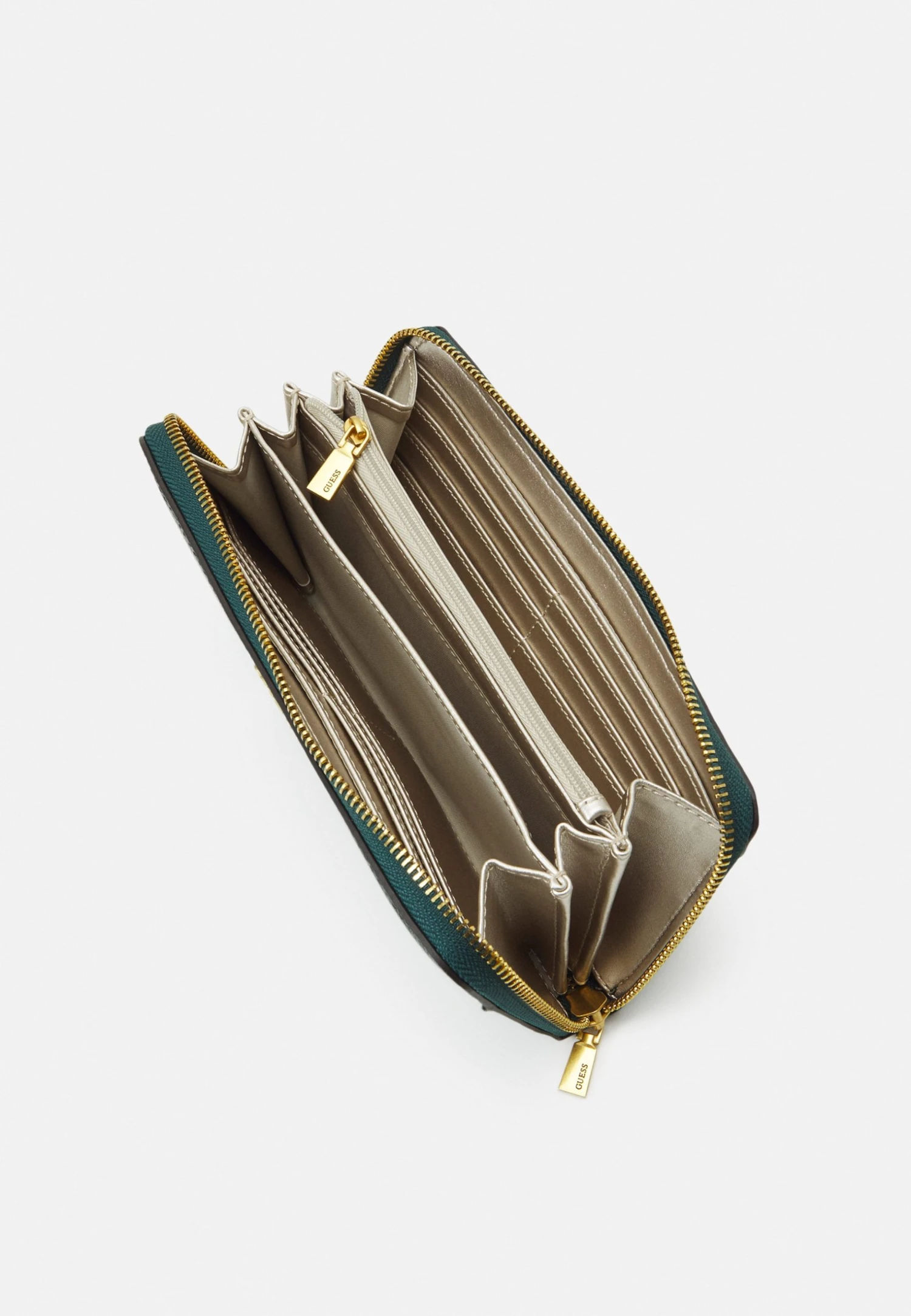 Guess KateyLarge Zip Around - Wallet - Forest 5 Guess KateyLarge Zip Around - Wallet - Forest - Image 3