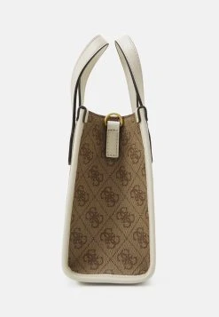 Guess Silvana Mini Tote - Handbag - Latte/Stone -Guess Apparel b3e656dcb99c442a90492c2a88149995
