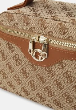 Guess Beauty - Wash Bag - Brown -Guess Apparel b603967fd18e4602914e5ed4d9edabf1