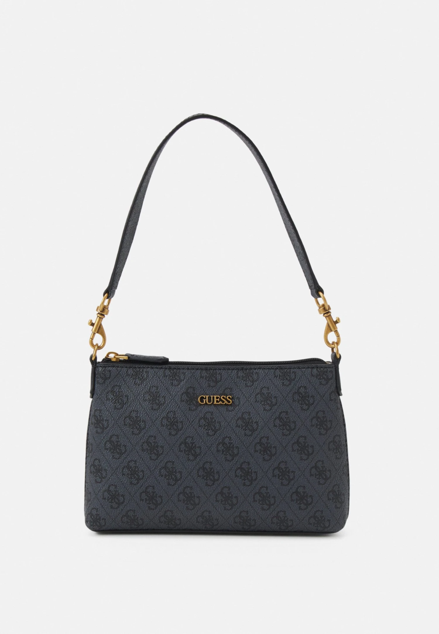 Guess Brenton Hobo - Handbag - Coal Logo 7 Guess Brenton Hobo - Handbag - Coal Logo - Image 5