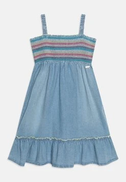 Guess Junior Stretch Dress - Day Dress - Medium Wash Colored