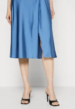 Guess Bianca Midi Skirt - A-Line Skirt - Nordic Sea -Guess Apparel b7f19f97127a4d7eb6fa41fa67e547f2