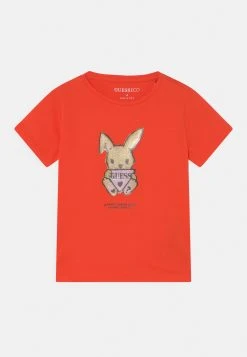 Guess Toddler - Print T-Shirt - Fire Red