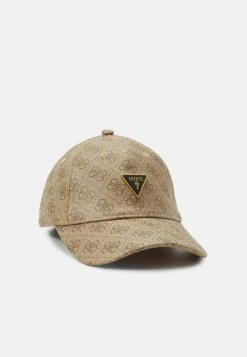 Guess Vezzola Smart Baseball Unisex - Cap - Beige/Brown
