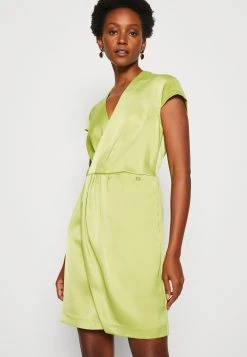 Avril Wrap Dress - Cocktail Dress / Party Dress - Take Root Green -Guess Apparel bbae09d108ce44698991b163bc60609c