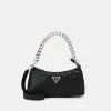 Guess Matilde Crossbody Top Zip - Handbag - Black -Guess Apparel bc6725bc42a240bb86ced6b9335fd8f2