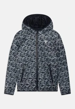 Guess JuniorHooded Zip - Winter Jacket - Blue Combo