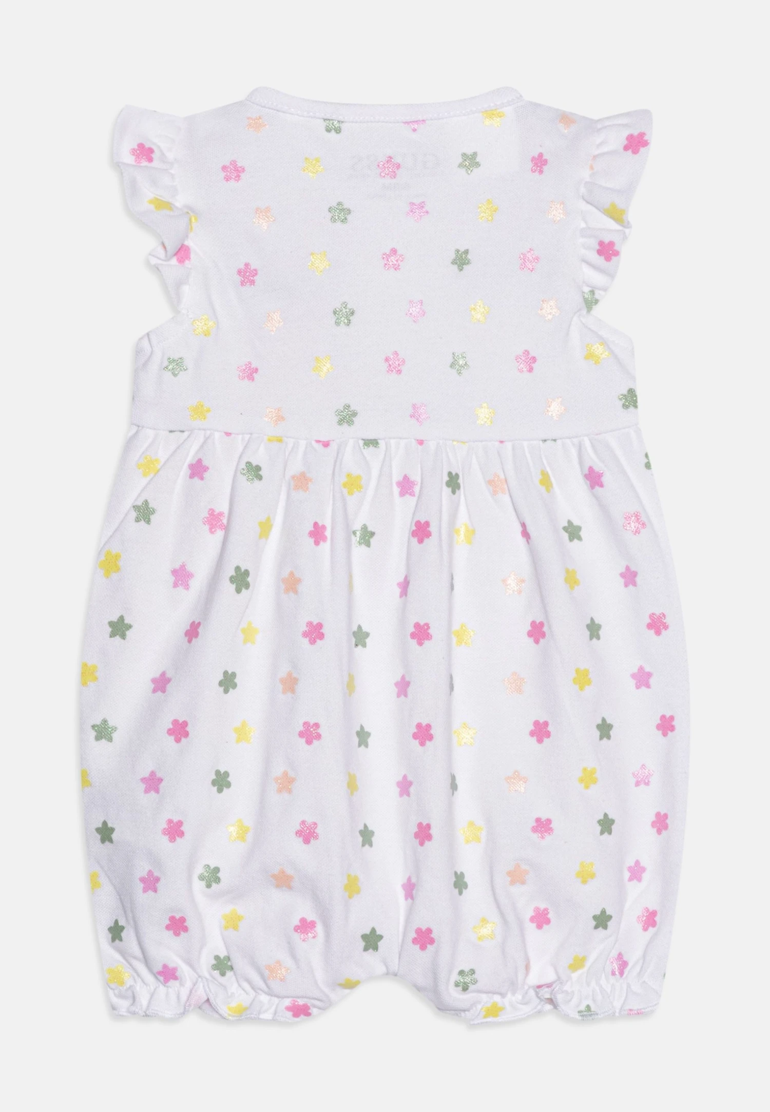 Guess Newborn Shortie - Jumpsuit - White/Pink 4 Guess Newborn Shortie - Jumpsuit - White/Pink - Image 2