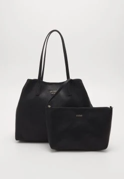 Guess Vikky Tote Set - Handbag - Black -Guess Apparel be6cf7426ca342ba81f9fddbd573601f