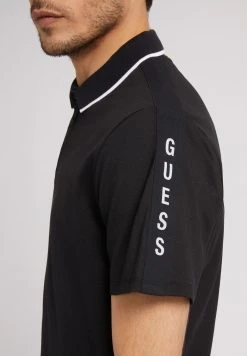 Guess Paul Tape - Polo Shirt - Schwarz -Guess Apparel bebf4c46fc4d4cc5949789e0aa62f9a9