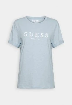 Guess Roll Cuff - Print T-Shirt - Coronado Blue -Guess Apparel bf044b223ae147739494728c800b9dc0