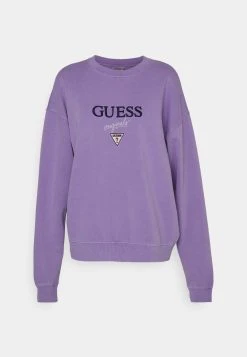 Go Baker Logo Crewneck - Sweatshirt - Light Iris Multi -Guess Apparel bf74ac411f9e4887b4fed25055b46651