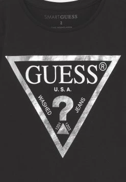 Guess Toddler Core - Long Sleeved Top - Jet Black -Guess Apparel c1d257a99e7945078d68946caeaf37e0