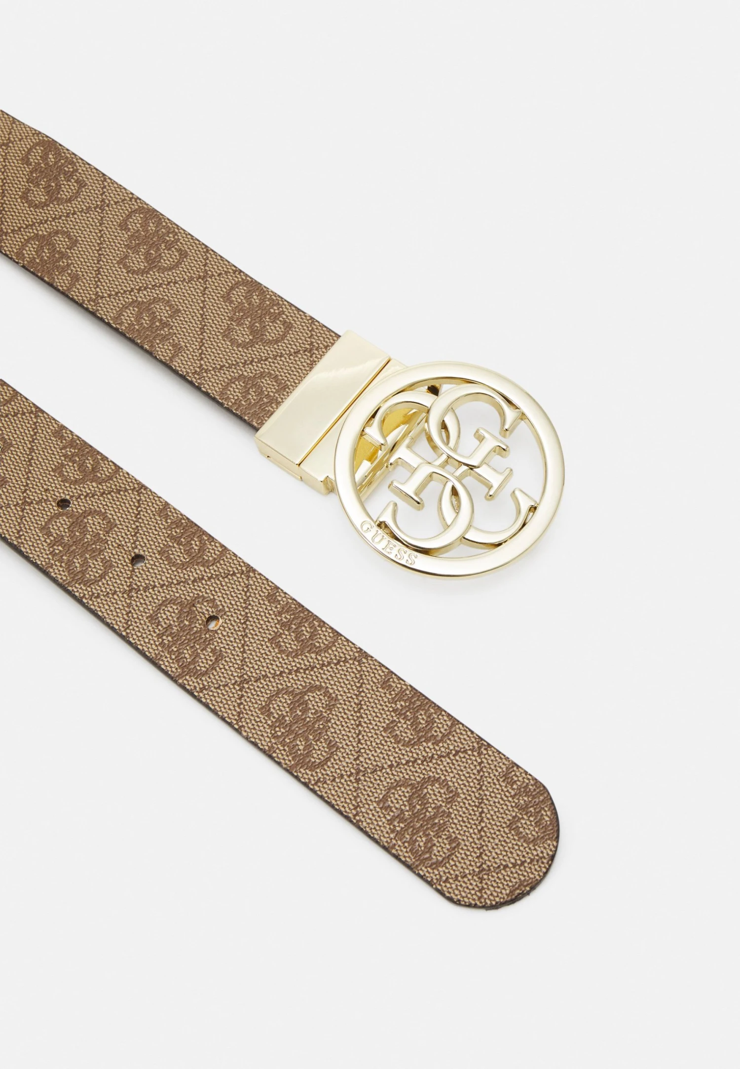 Guess Noelle Reversible Pant Belt - Belt - Latte Logo 5 Guess Noelle Reversible Pant Belt - Belt - Latte Logo - Image 3