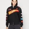 Go Racing Jacket - Bomber Jacket - Jet Black -Guess Apparel c3355dd9f94b4f8883fef463367af7c1