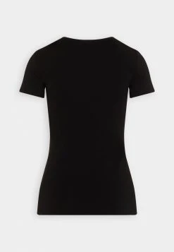 Guess Embellish Logo Tee - Print T-Shirt - Jet Black -Guess Apparel c407bfdaea06462aae0d261774c21799