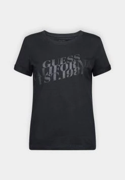 Guess Aurelia Tee - Print T-Shirt - Jet Black -Guess Apparel c43f804461ea47dda49245b0f66cf6bc