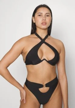 Guess Crossed Wire Bralette - Bikini Top - Jet Black -Guess Apparel c5ffb1843bb341f1bed34b347258fdb8