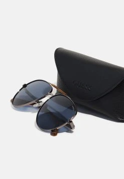 Guess Unisex - Sunglasses - Shiny Gunmetal -Guess Apparel c705e28e64484051bb5f7a1068602361