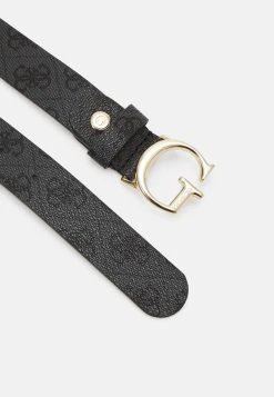 Guess Vikky Adjustable Pant Belt - Belt - Coal Logo -Guess Apparel c9f1f4e4d788464596c679bb395ee418