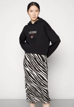 Go Hoodie - Sweatshirt - Jet Black -Guess Apparel ca02a070040043f2a57a5fdeb1d522d9