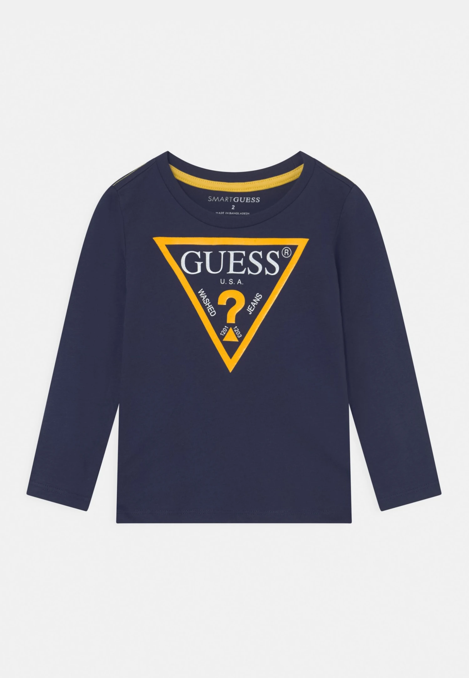 Guess Toddler Core - Long Sleeved Top - Bleu/Deck Blue 3 Guess Toddler Core - Long Sleeved Top - Bleu/Deck Blue