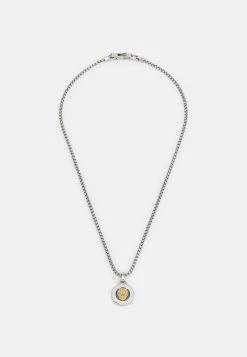 Guess Coin Unisex - Necklace - Gold-Coloured/Black