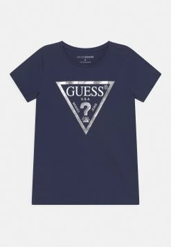 Guess Junior Core - Print T-Shirt - Bleu