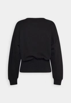 Guess Corset Logo - Sweatshirt - Jet Black -Guess Apparel cb9b1d4036864d47a9e02c3f1839efea