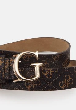 Guess Vikky Adjustable Pant Belt - Belt - Brown -Guess Apparel cc4764eecadc43fcb111f72c1287f3a0