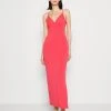 Guess Micro Straps Ramsha Long Dress - Jersey Dress - Karma Pink -Guess Apparel ccd4c0ed269c4de886aa36c4e32fb252