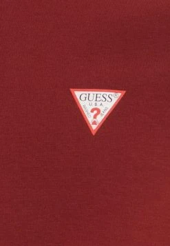 Guess Core Tee - Basic T-Shirt - Dark Jam Red -Guess Apparel cde76e46c78646fe8aed65b718a378b7