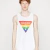 Guess Pride Logo - Top - Pure White -Guess Apparel ce4c2cddafb2414195425c6f2a8f5cd7
